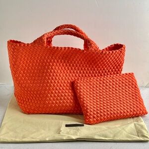 Naghedi St. Barth’s Medium tote with zippered pouch & dust bag